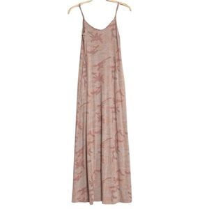 NWOT Camo Maxi Dress